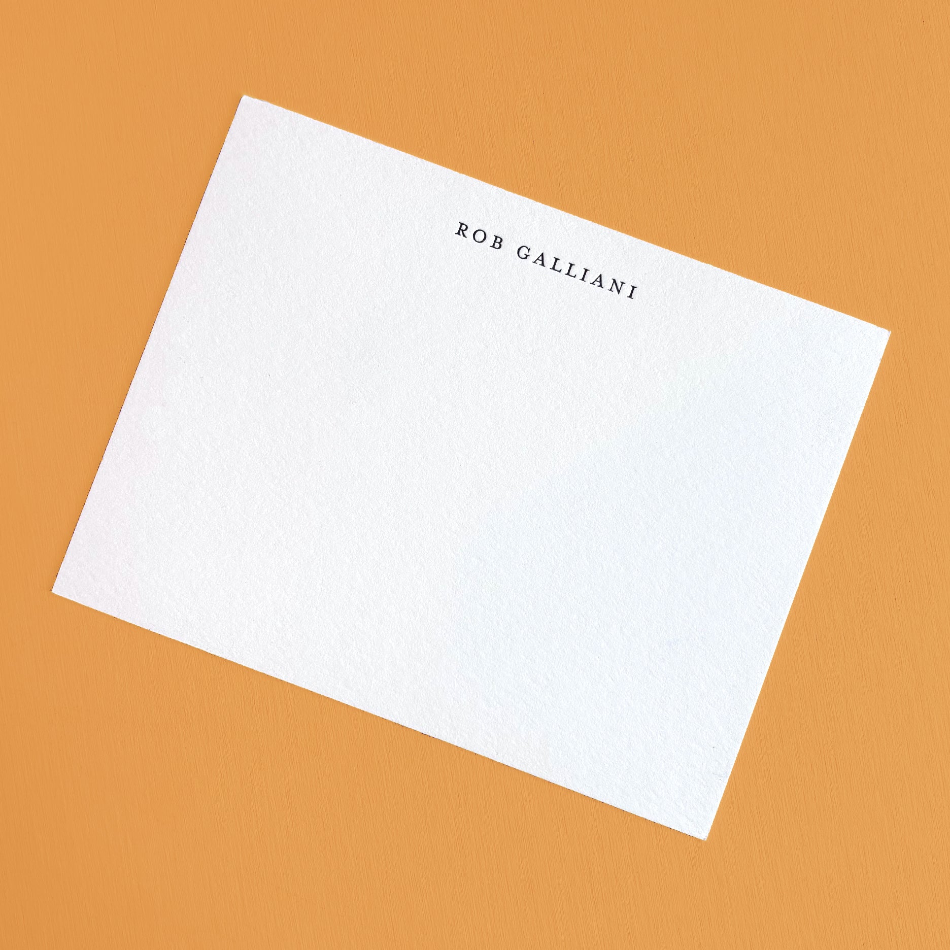CLASSIC LETTERPRESS STATIONERY
