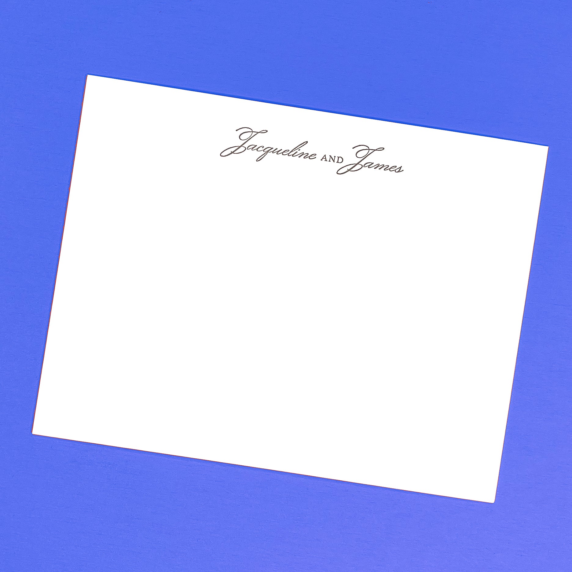 HORATIO LETTERPRESS STATIONERY
