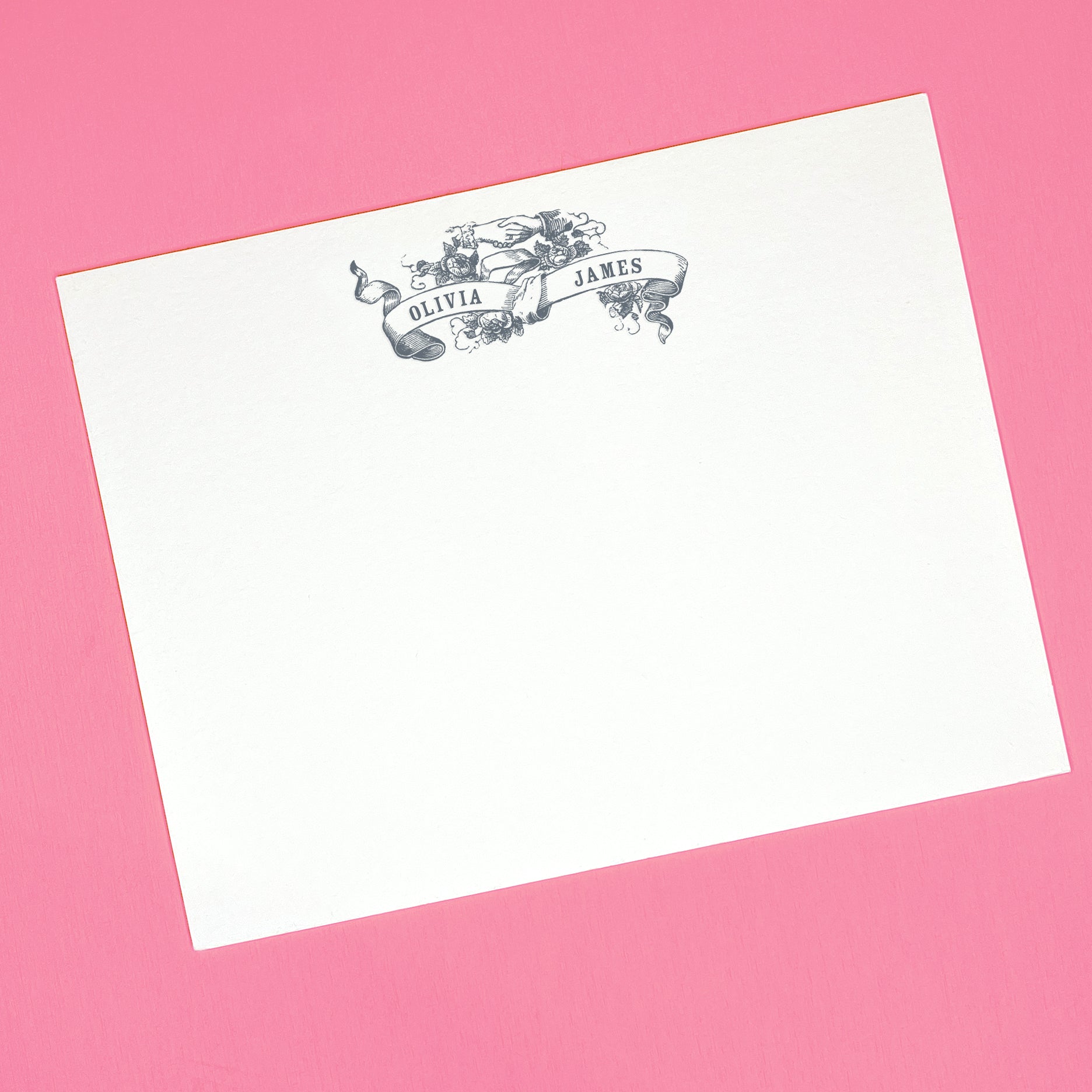 CEREMONY LETTERPRESS STATIONERY