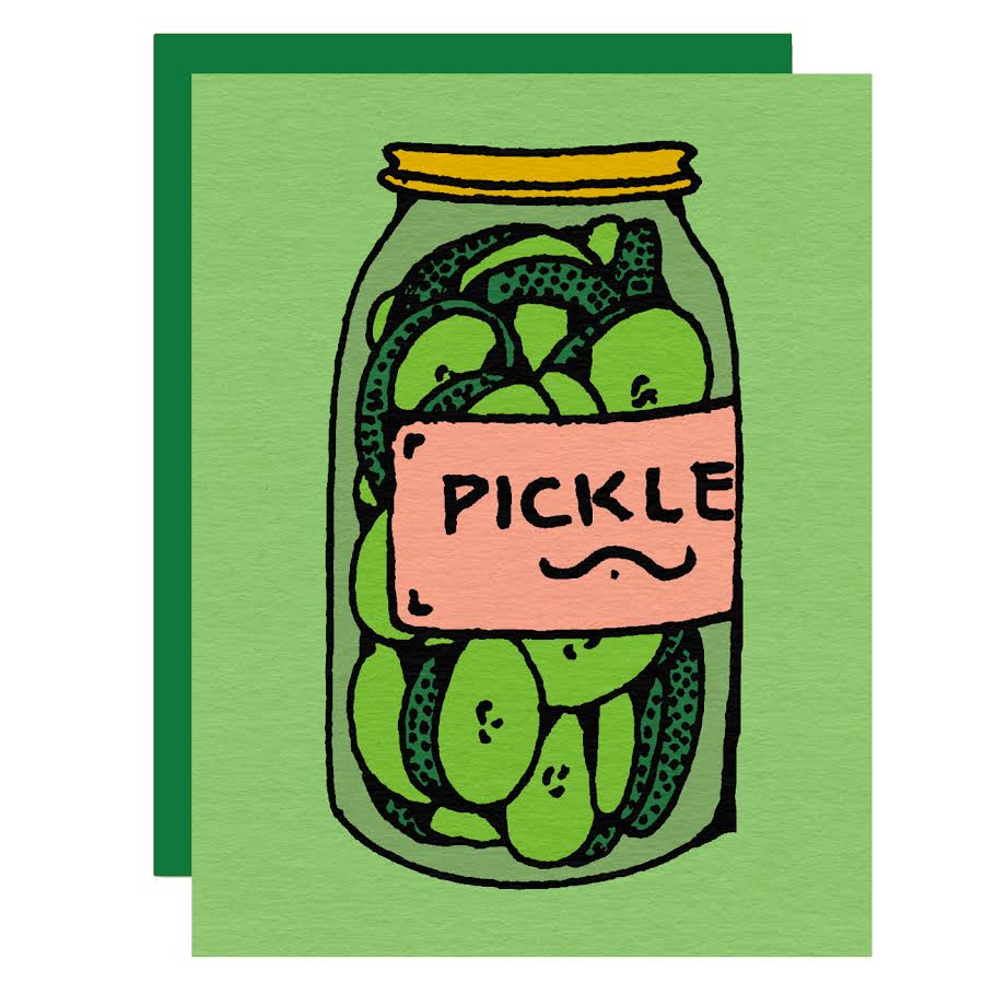 GLP FOOD RETRO PICKLE JAR