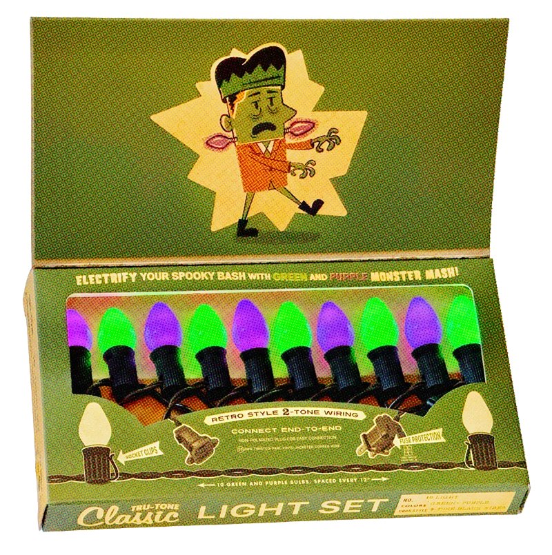 Monster Mash Halloween 10-Light Set