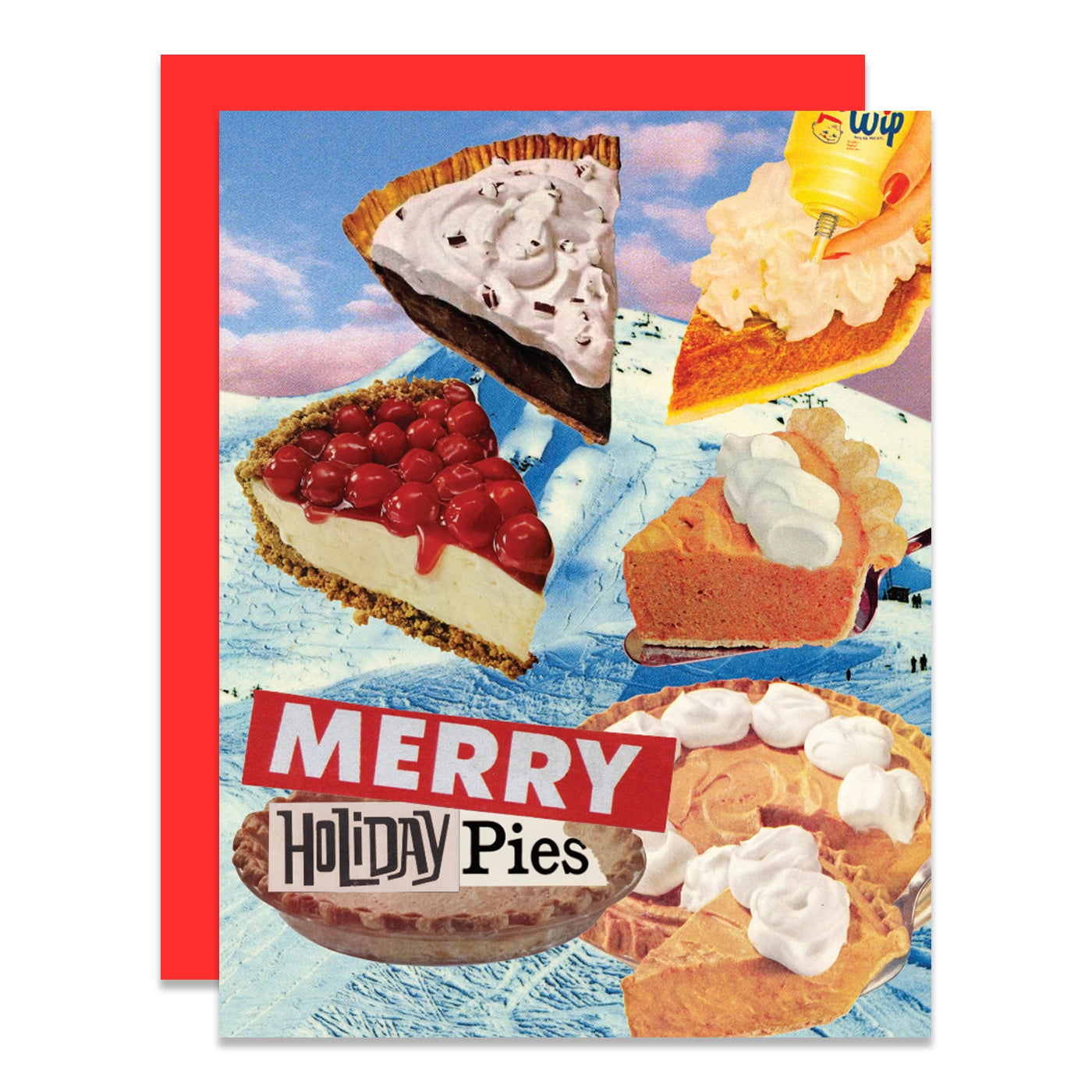 Merry Holiday Pies – Holiday Card (Boxed Set of 6) 