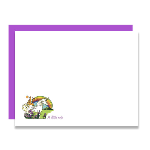 A Little Note Unicorn (Set of 10)