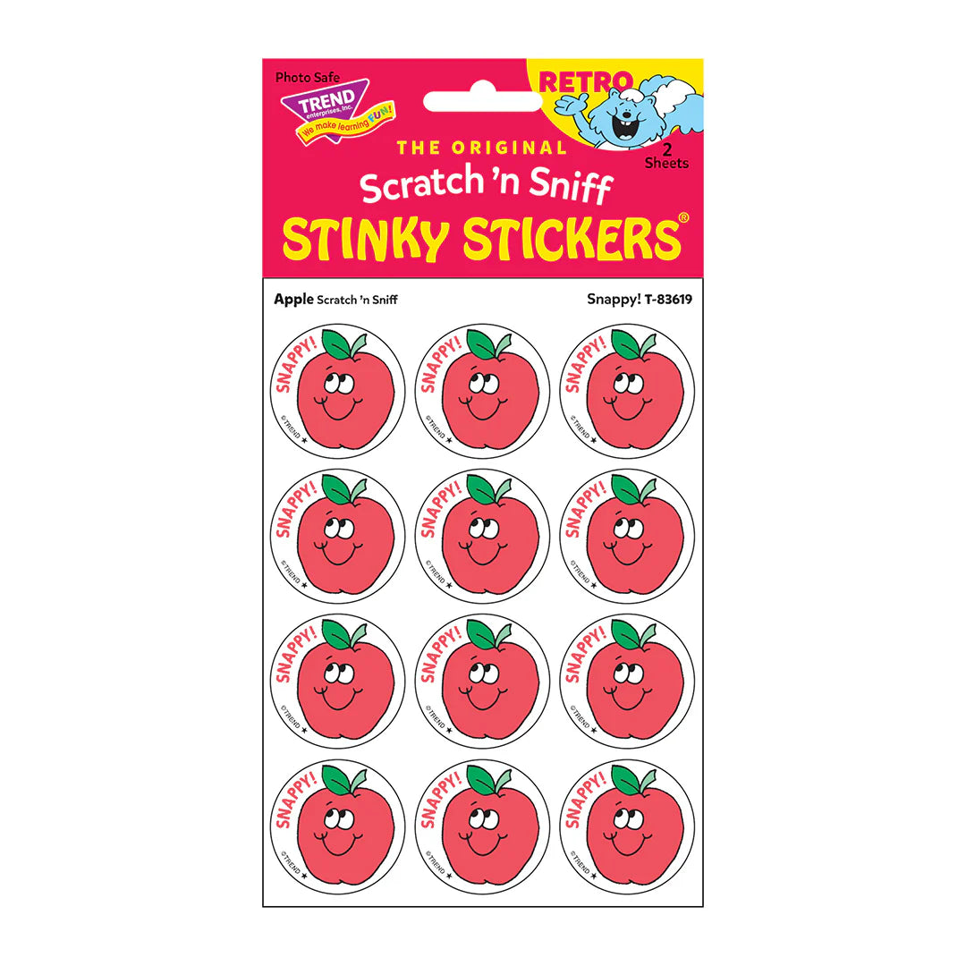 SNAPPY! APPLE SCRATCH N SNIFF