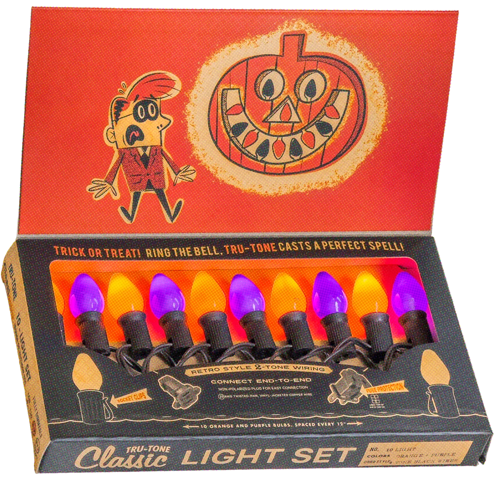 Trick or Treat Halloween 10-Light Set