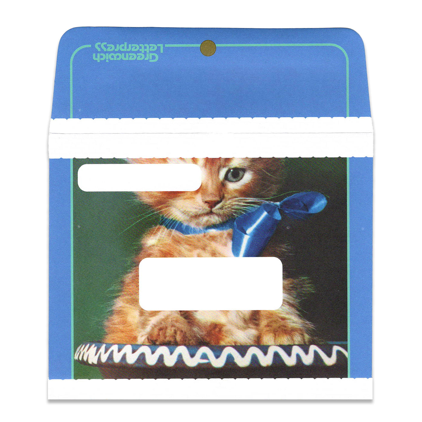 BLUE SATIN BOW CAT PETS