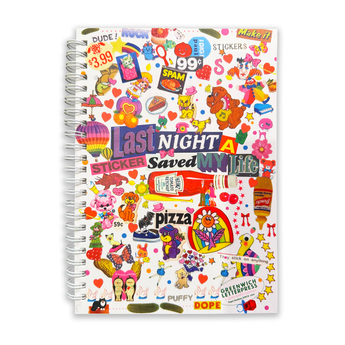 LAST NIGHT A STICKER SAVED MY LIFE STICKER ALBUM VERSION 2 – Greenwich ...
