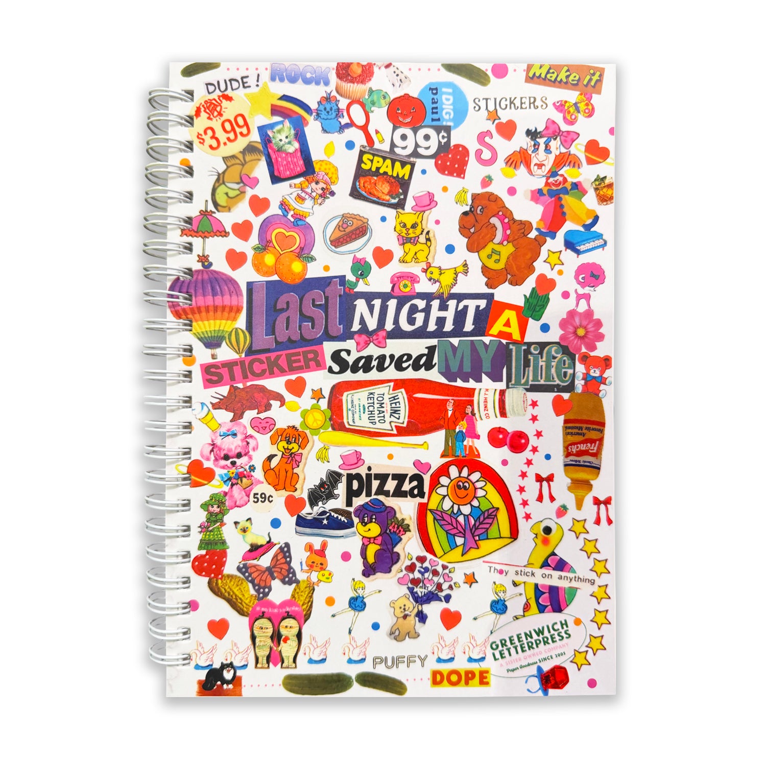 LAST NIGHT A STICKER SAVED MY LIFE STICKER ALBUM VERSION 2