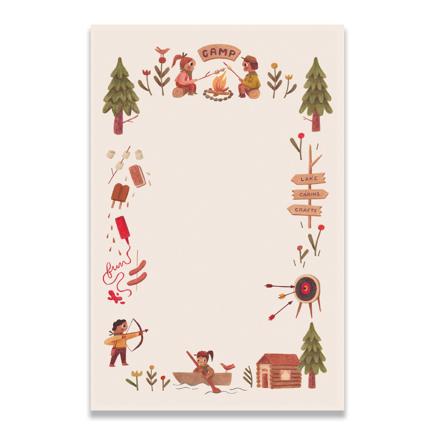 CAMP STATIONERY KIT X ROXANNE DANER