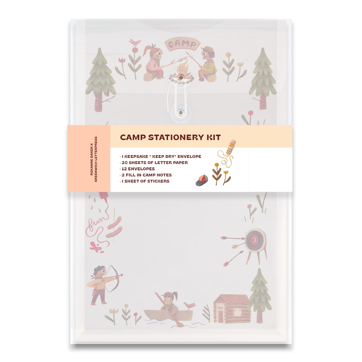 CAMP STATIONERY KIT X ROXANNE DANER