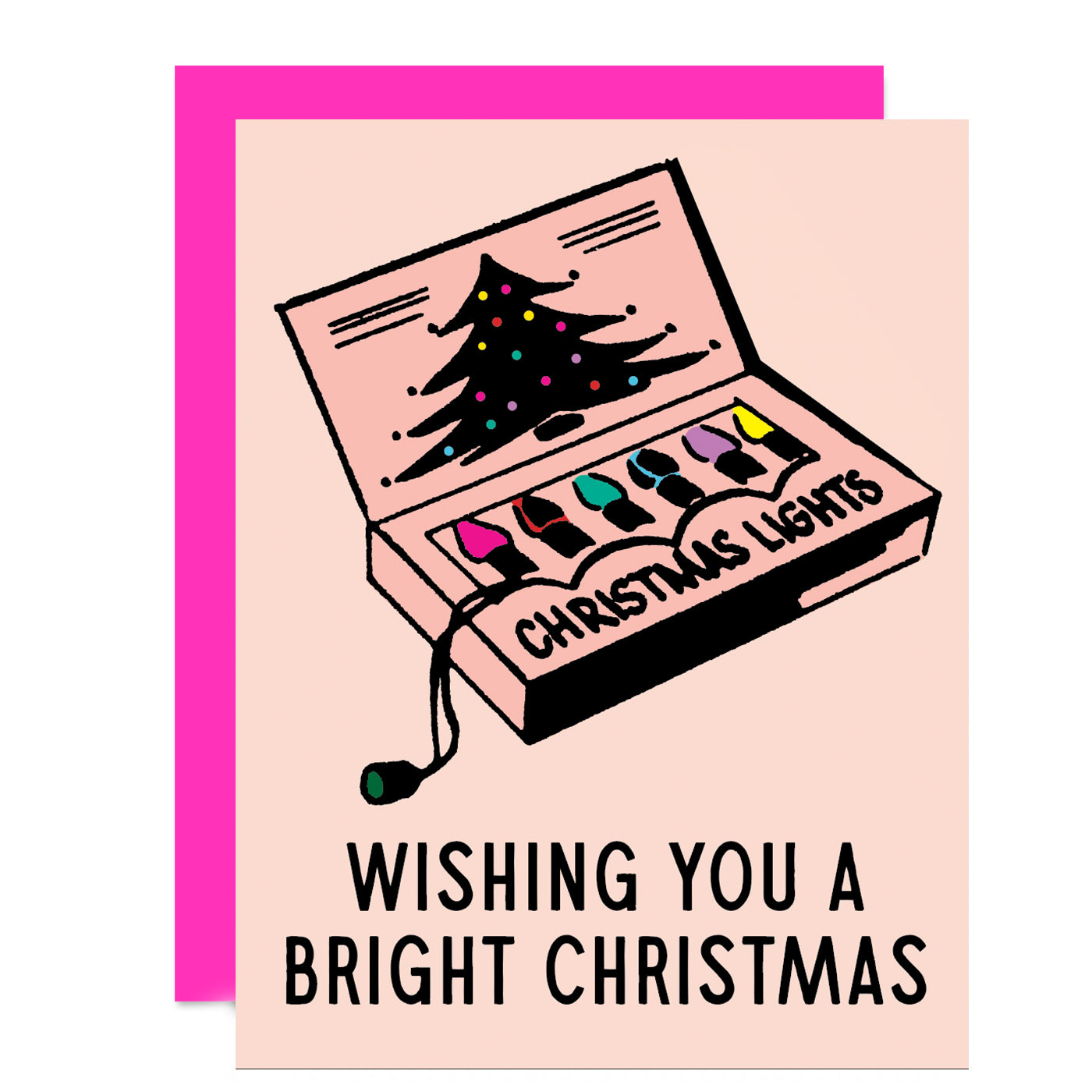 Retro Light Box - Holiday Card