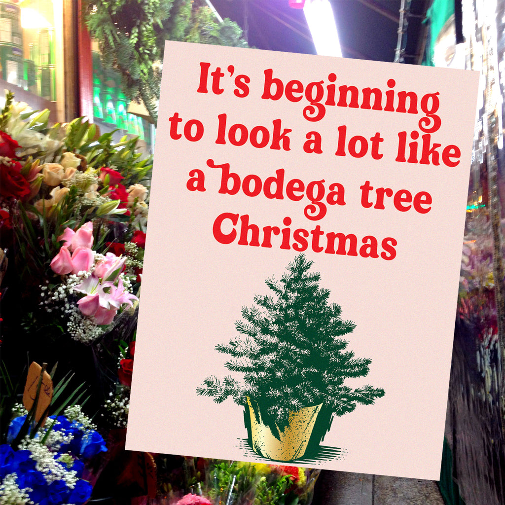 Bodega Tree Xmas – NYC Holiday