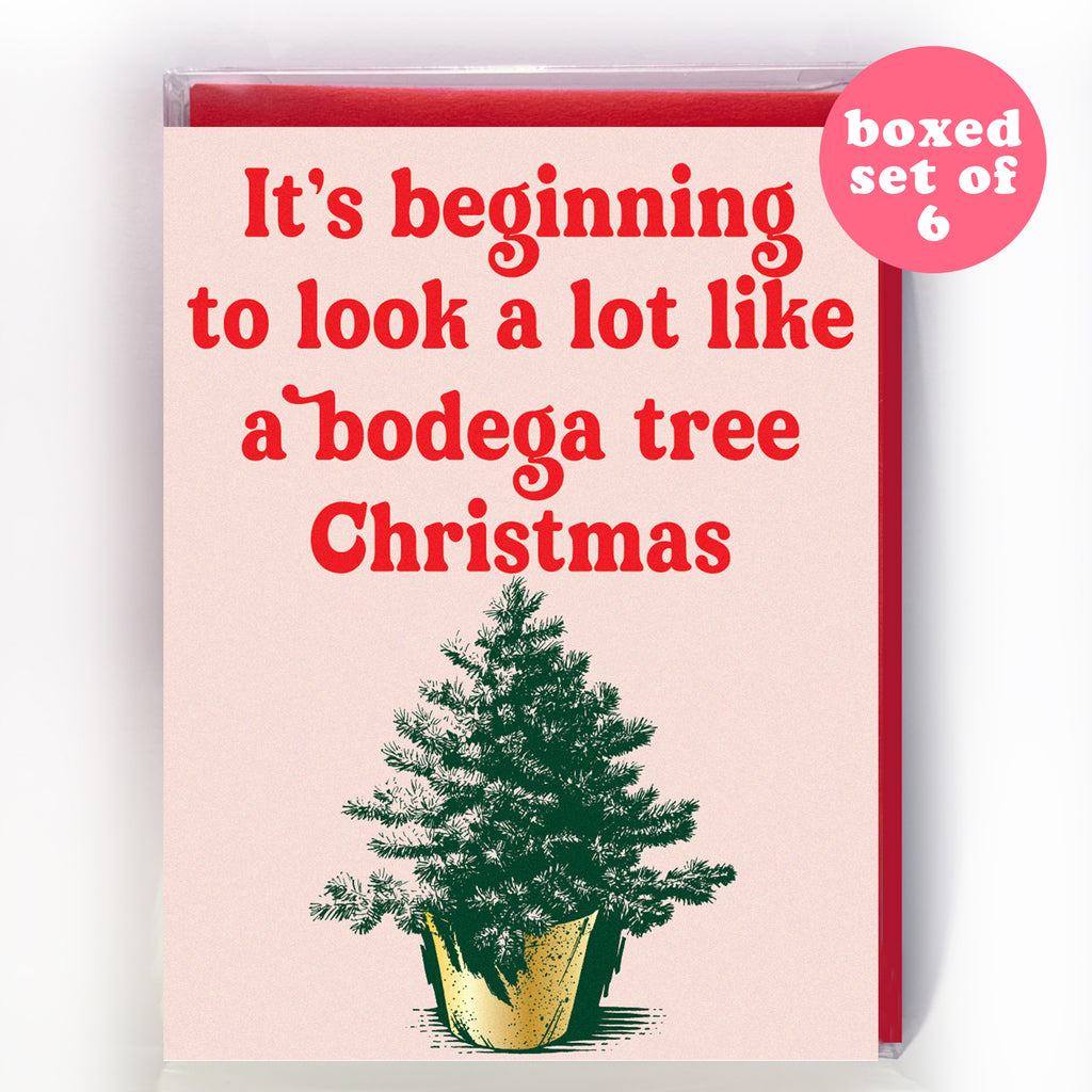 Bodega Tree Xmas – NYC Holiday (Boxed Set of 6)