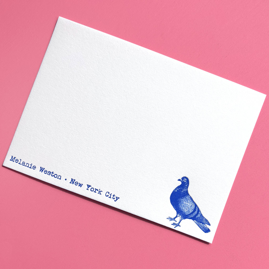 CITY SONG LETTERPRESS STATIONERY
