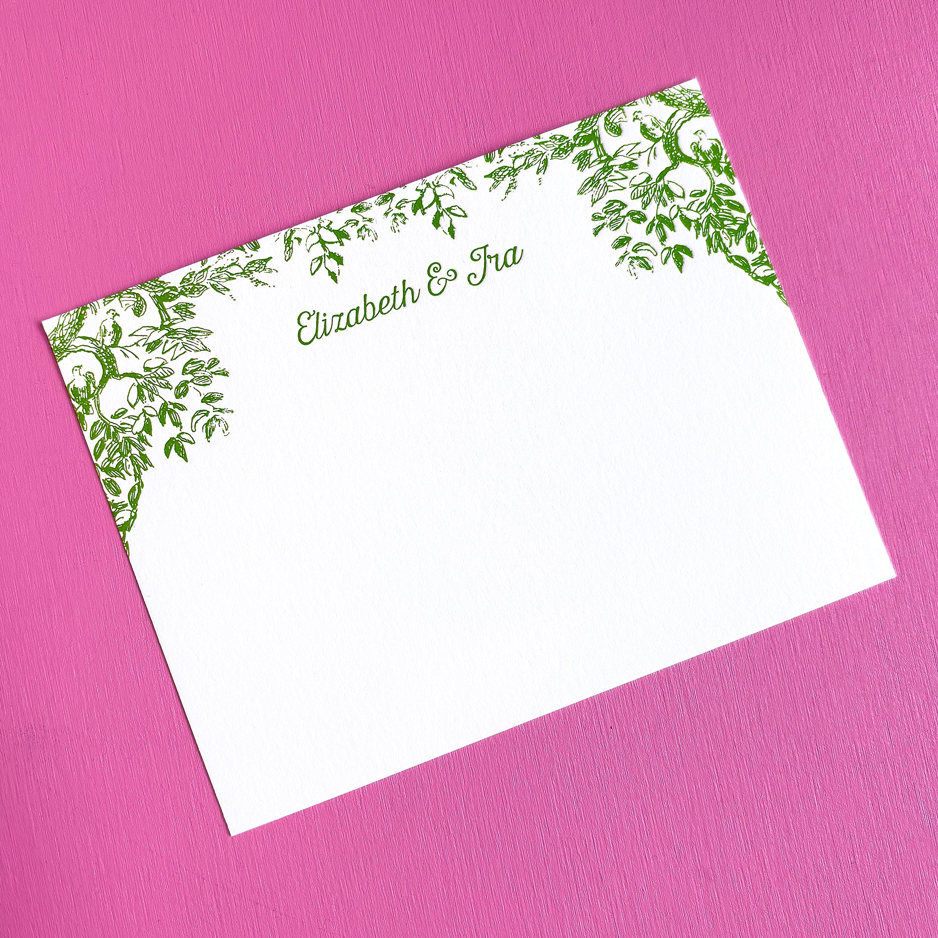 FOREST LETTERPRESS STATIONERY