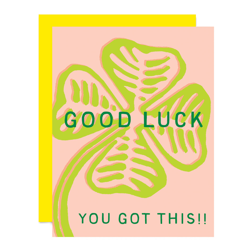 GOOD LUCK CLOVER