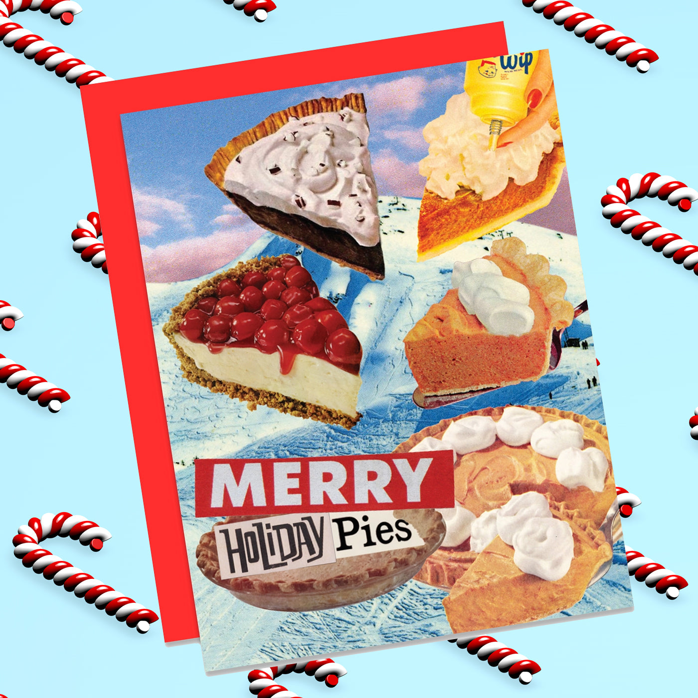 Merry Holiday Pies – Holiday Card (Boxed Set of 6) 