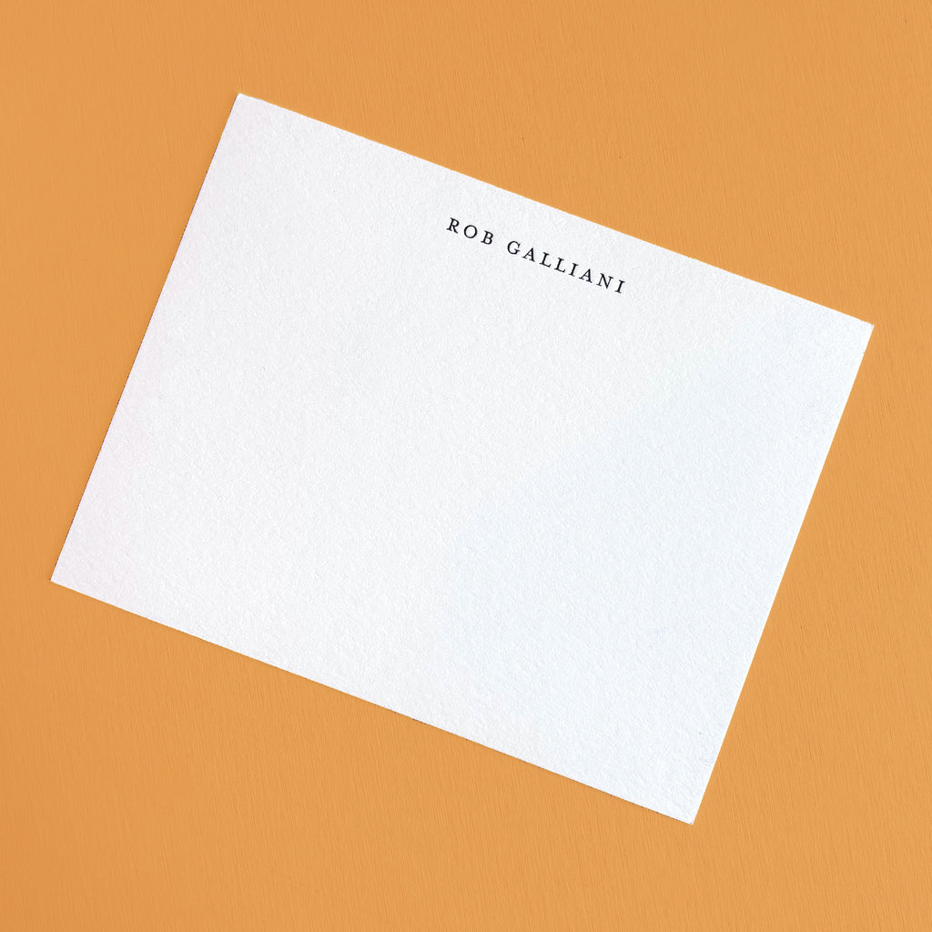 CLASSIC LETTERPRESS STATIONERY