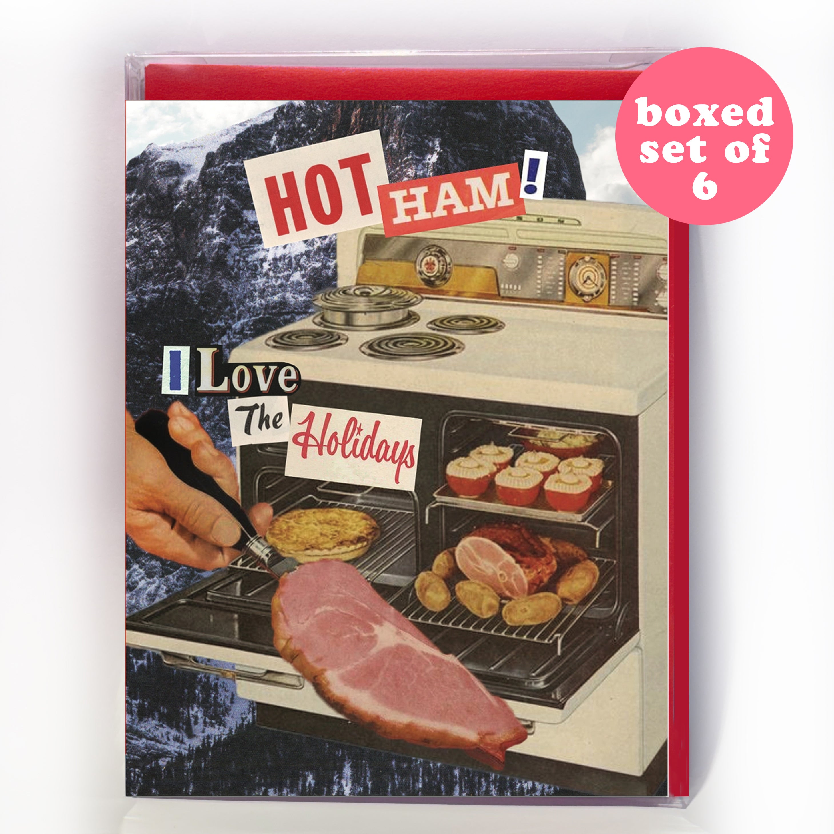 Hot Ham – Holiday Card (Boxed Set of 6)