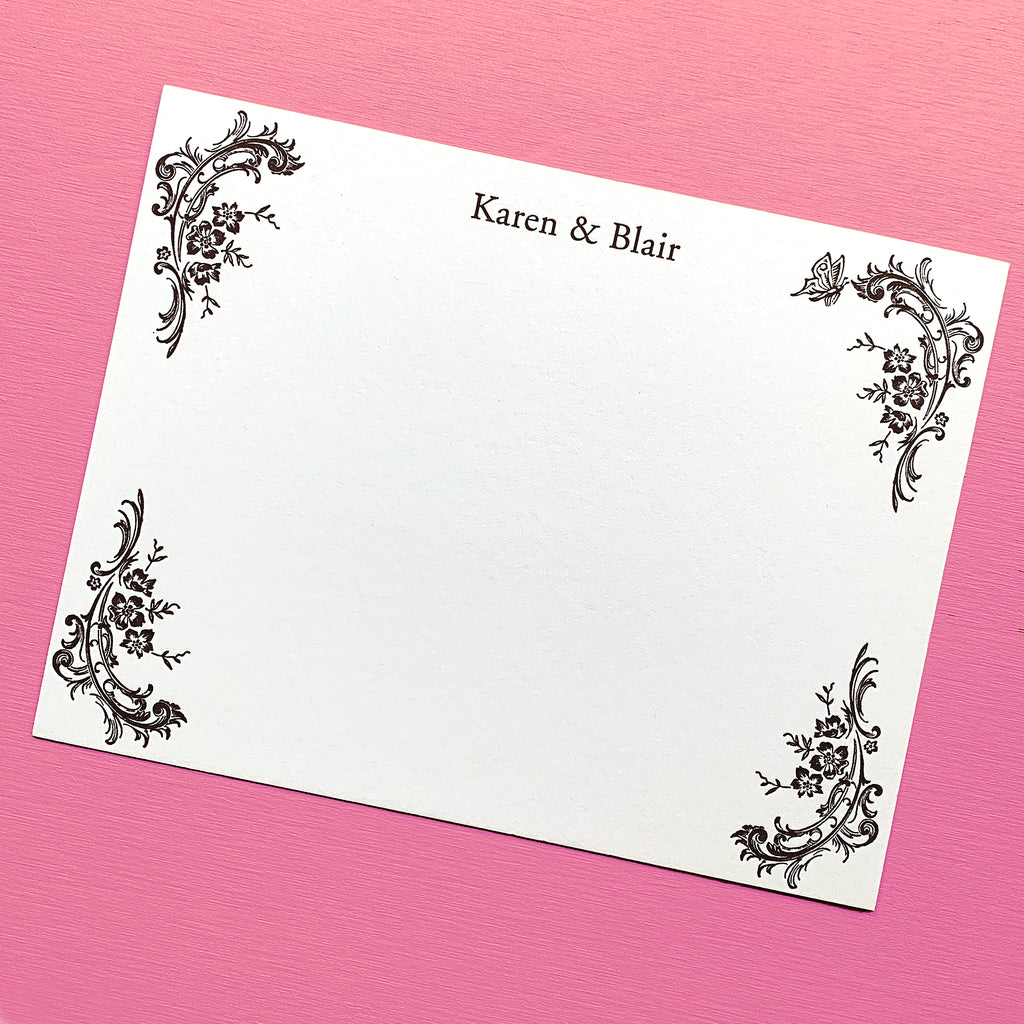 SWEET LETTERPRESS STATIONERY