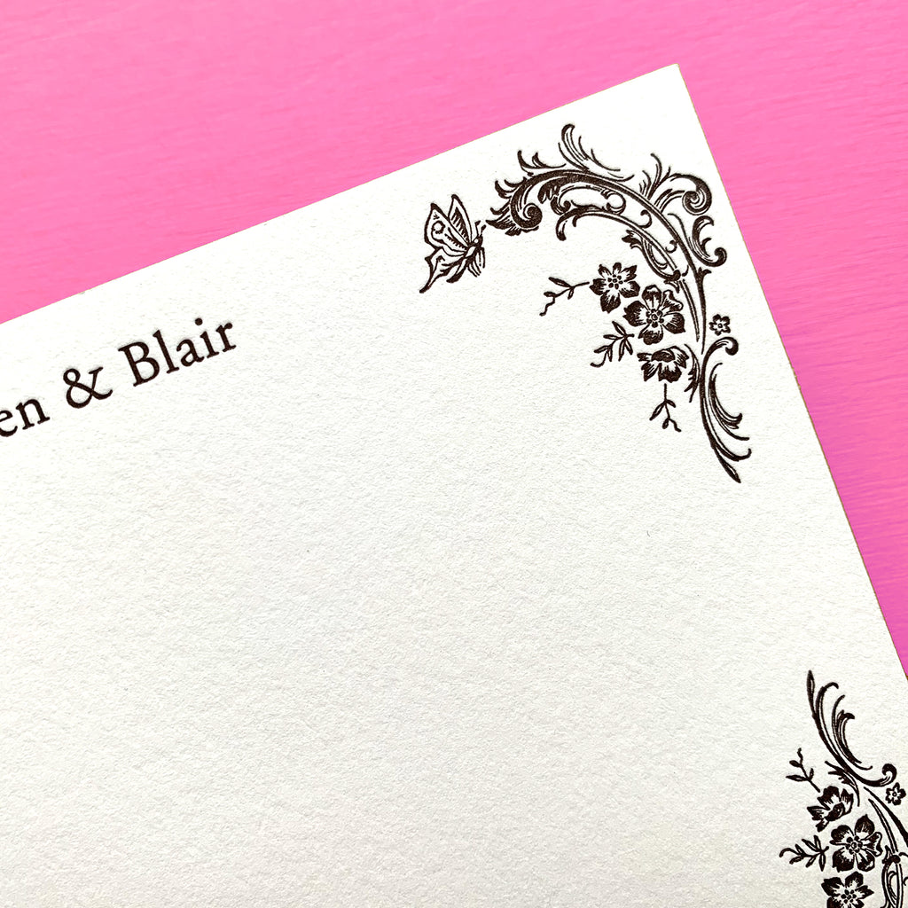 SWEET LETTERPRESS STATIONERY