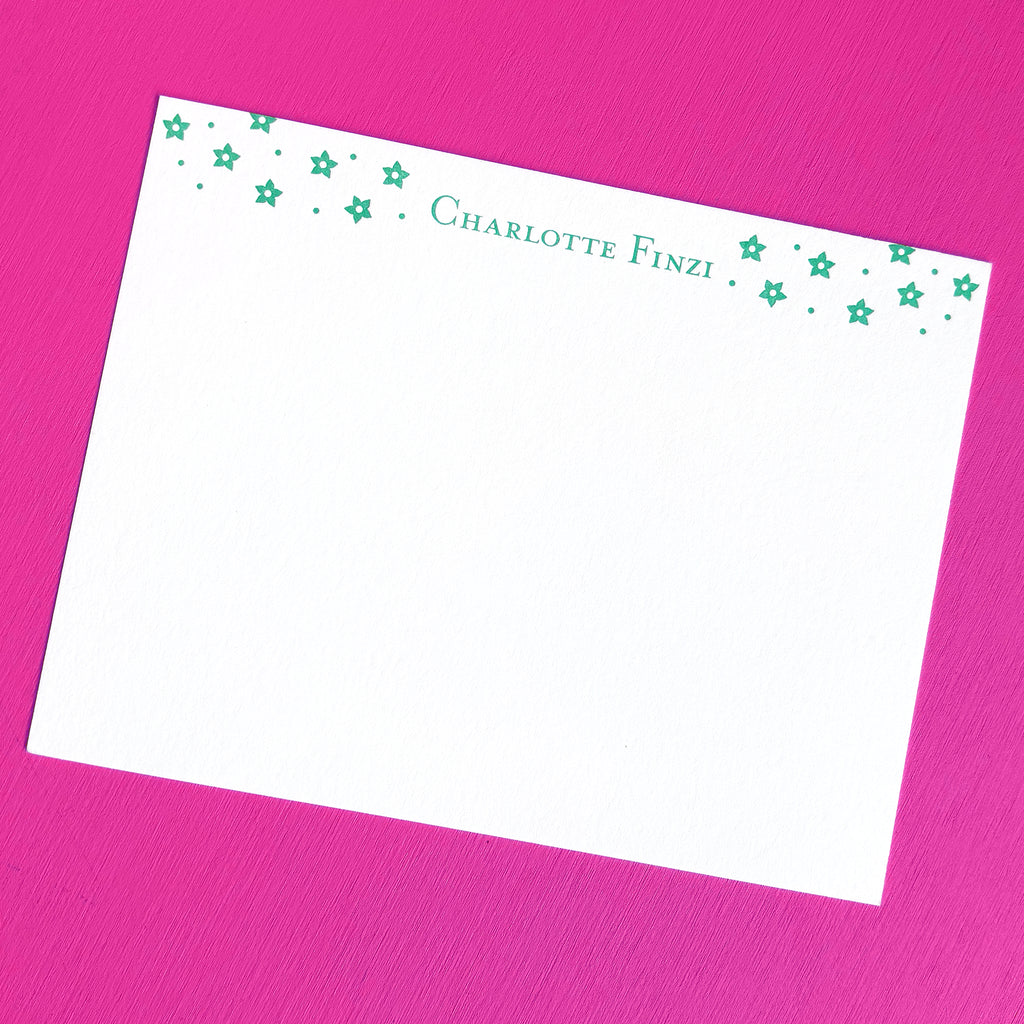 LITTLE STARS LETTERPRESS STATIONERY