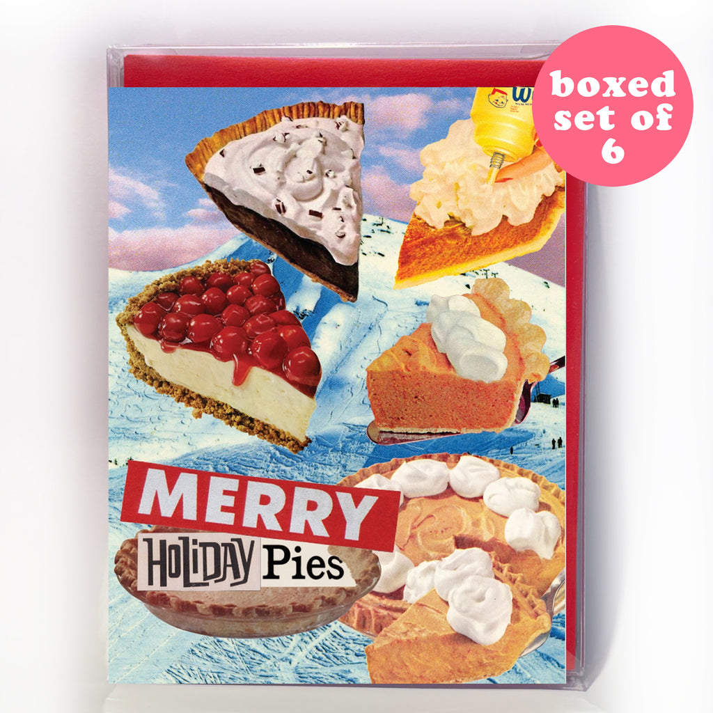 Merry Holiday Pies – Holiday Card (Boxed Set of 6) 