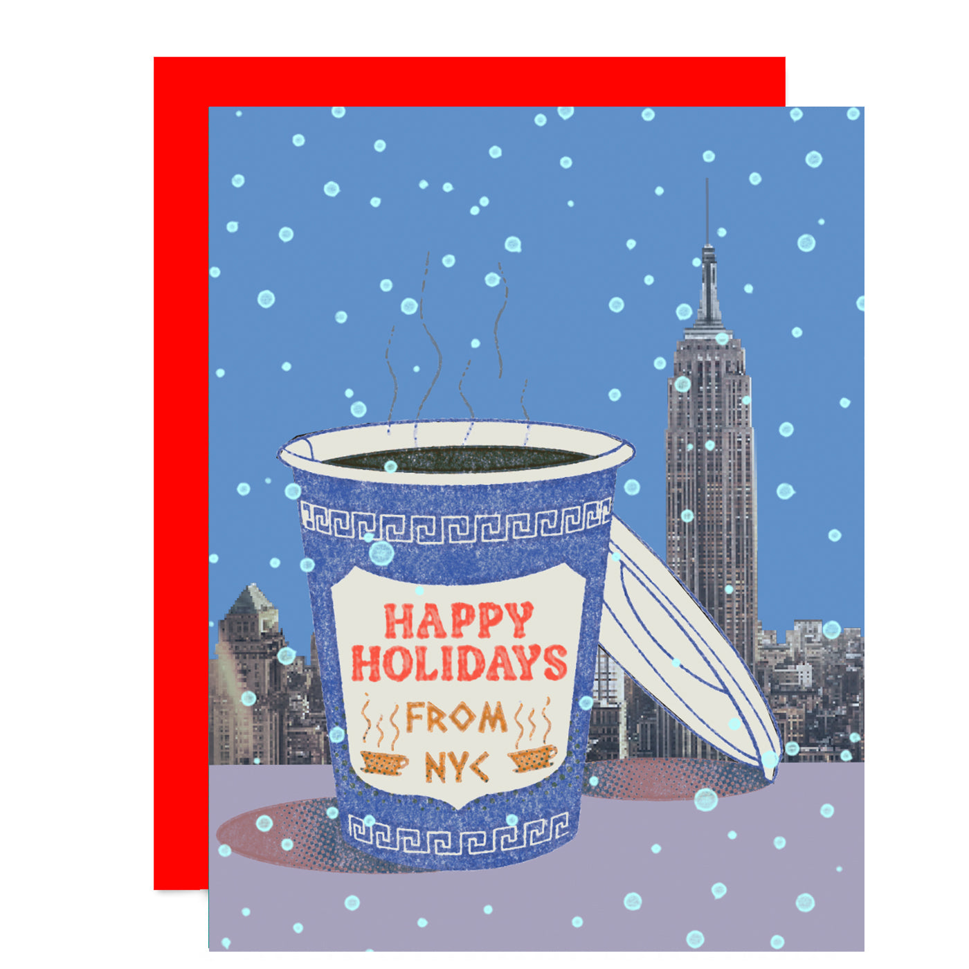 NY Coffee Cup Holiday – NYC Holiday (Boxed Set of 6) 