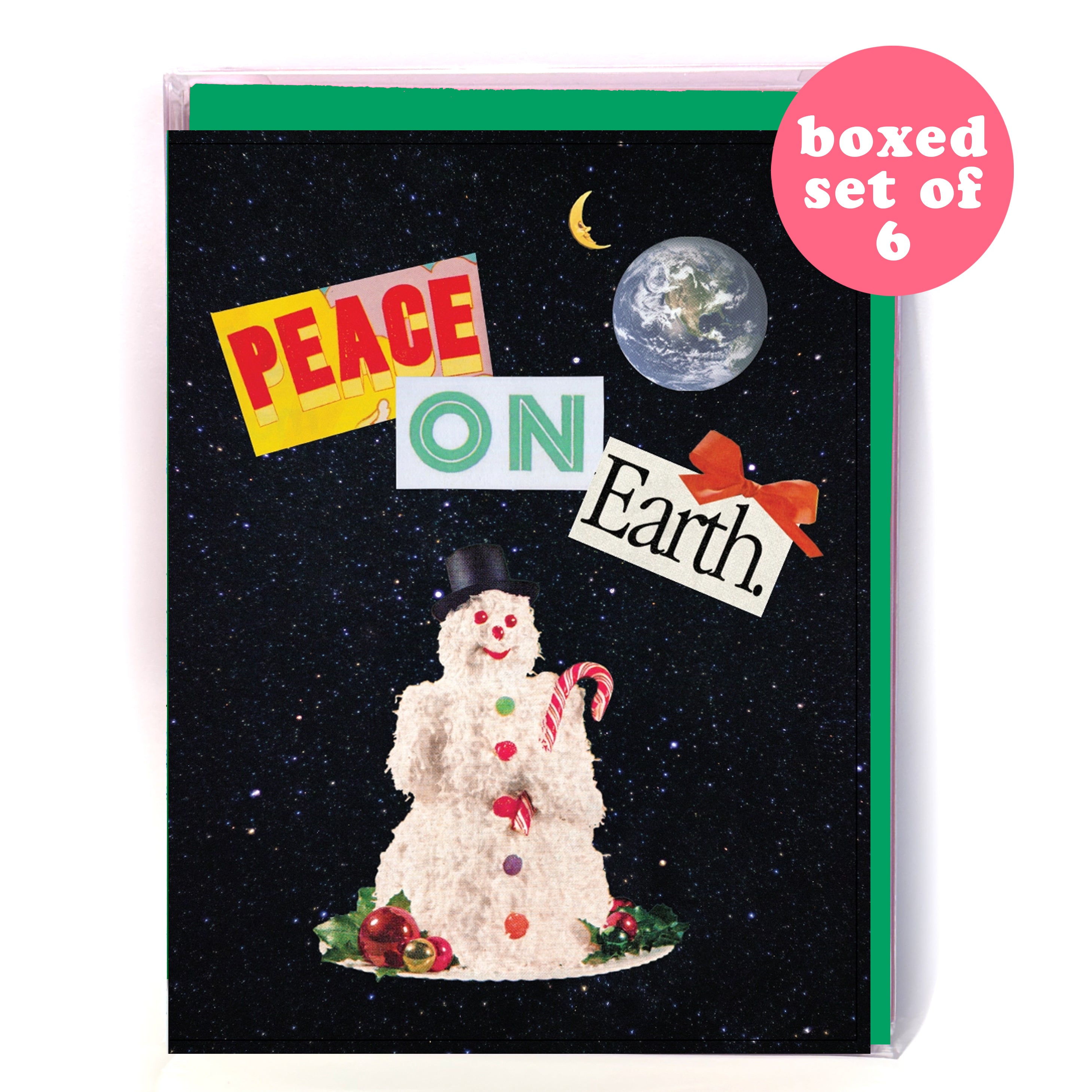 Peace on Earth - Holiday Card (Boxed Set of 6)