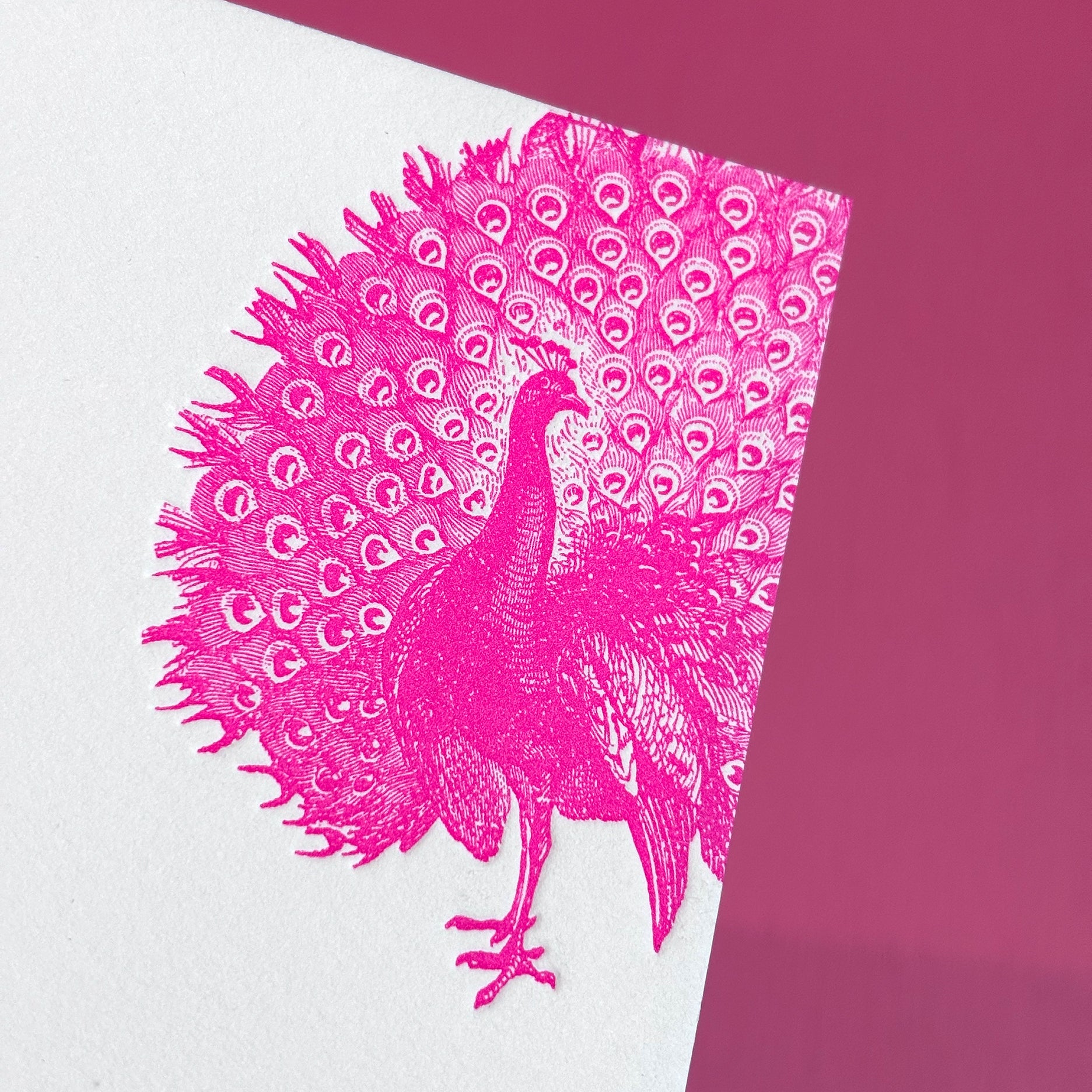 PEACOCK LETTERPRESS STATIONERY