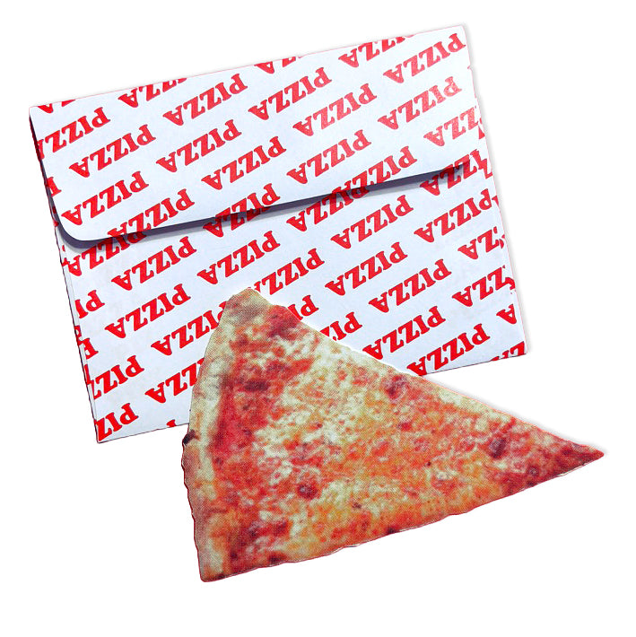 Retro NYC Pizza Postcard with Envelope