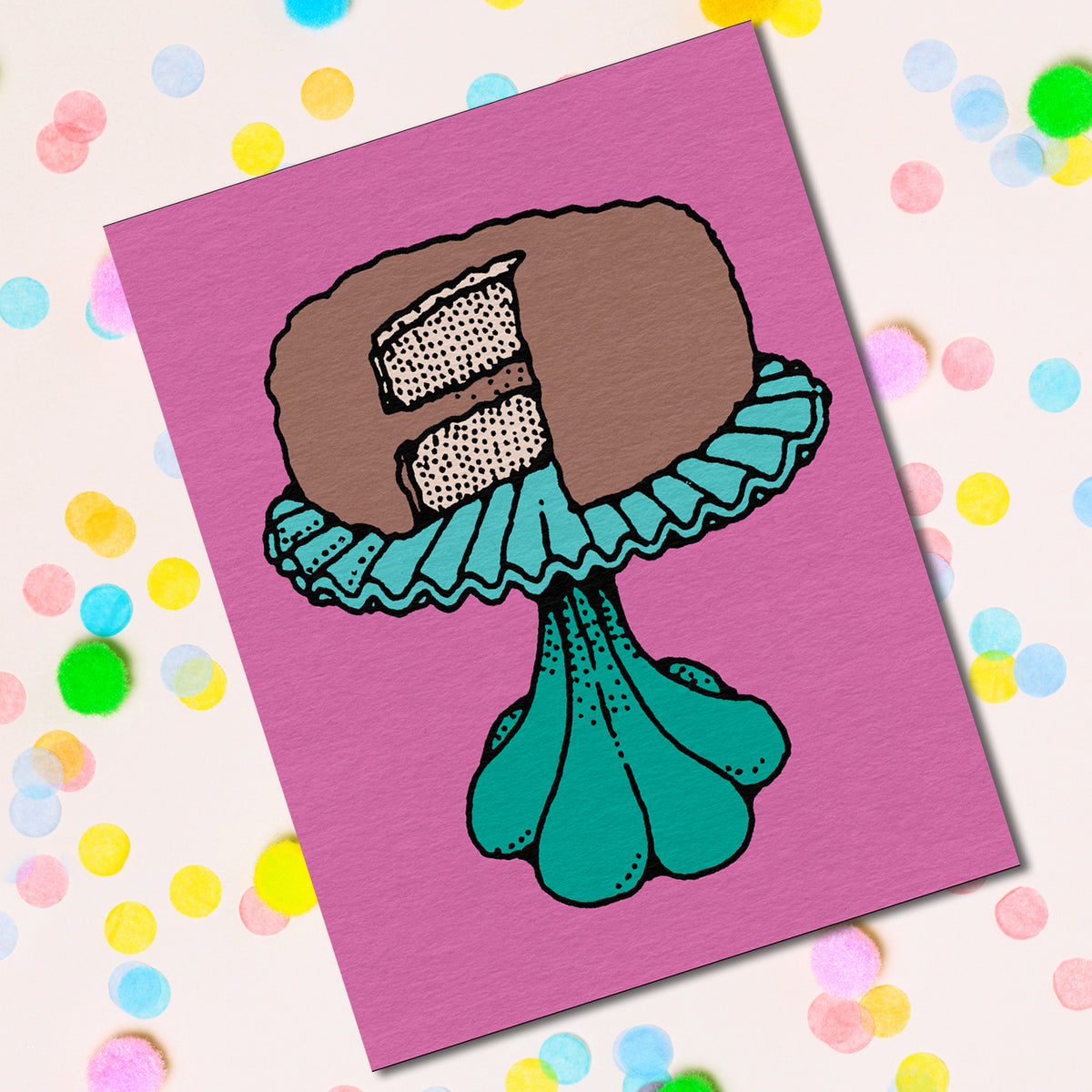 RETRO CHOCOLATE CAKE