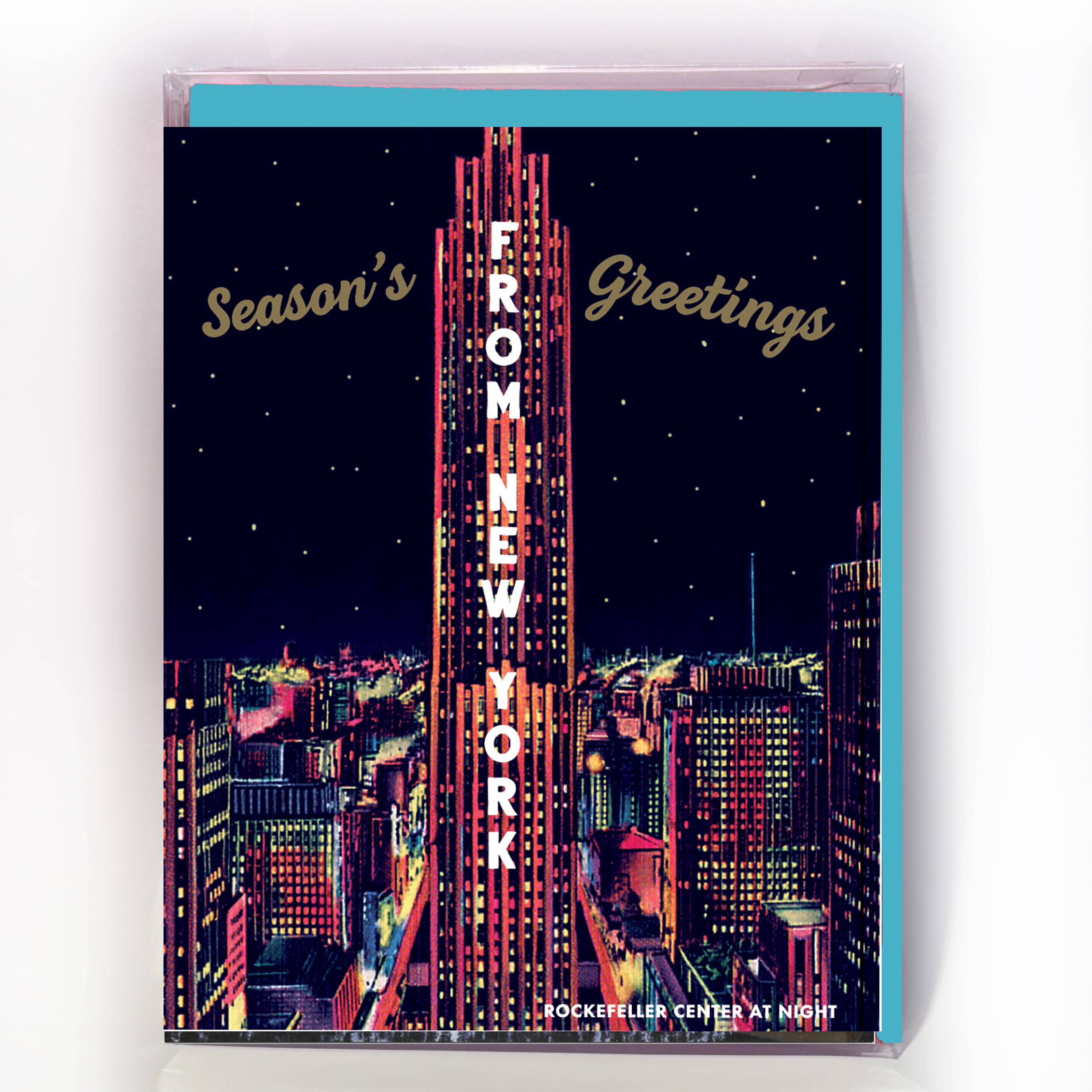 Rockefeller at Night – NYC Holiday (Boxed Set of 6) 