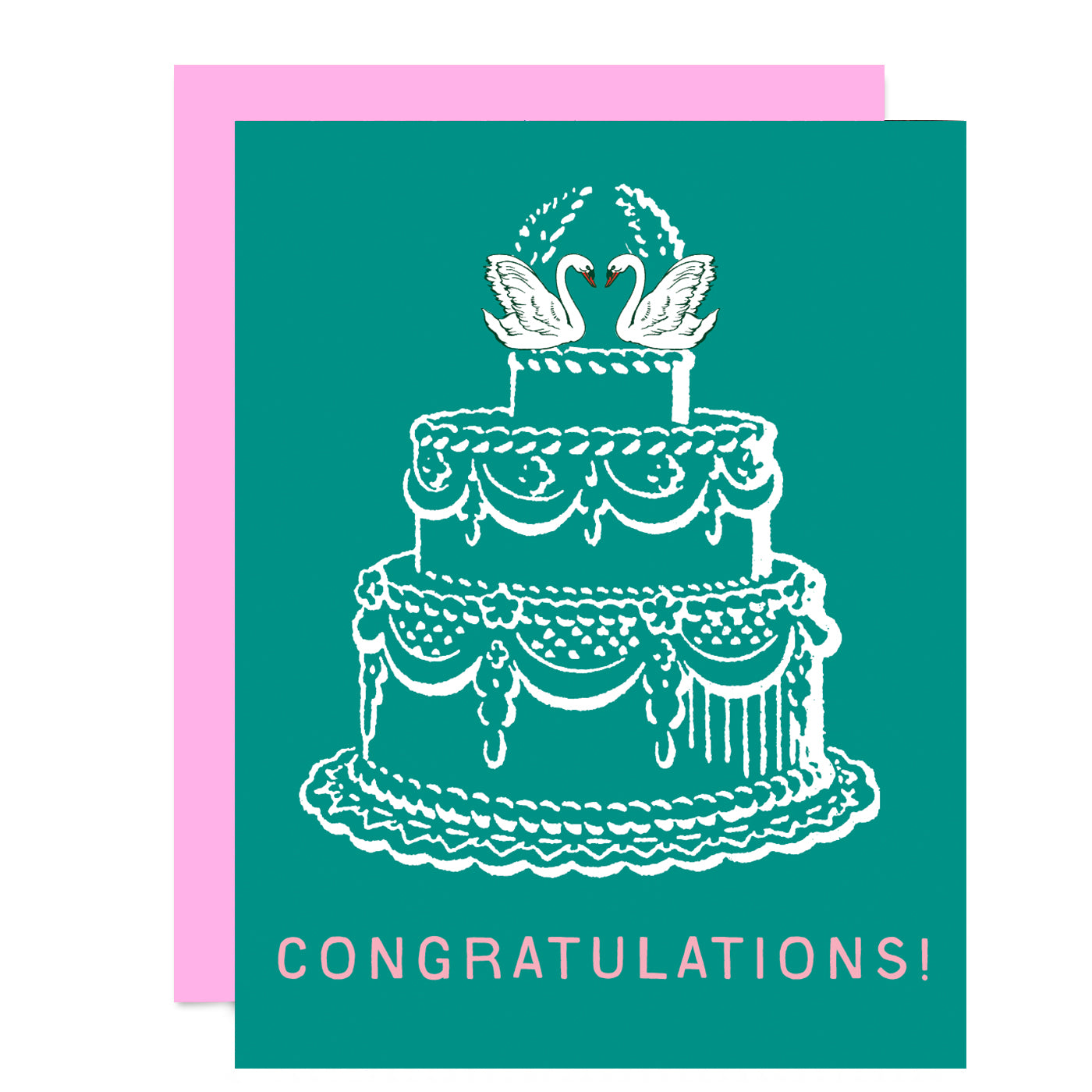 SWAN WEDDING CAKE