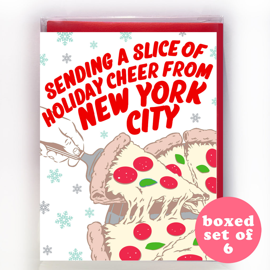 Slice of Holiday – NYC Holiday (Boxed Set of 6) 