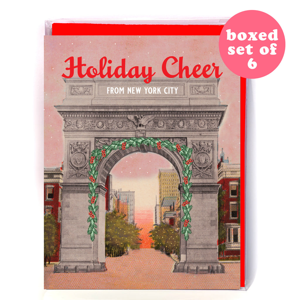 Washington Square Park - Holiday Card (Boxed Set of 6) 
