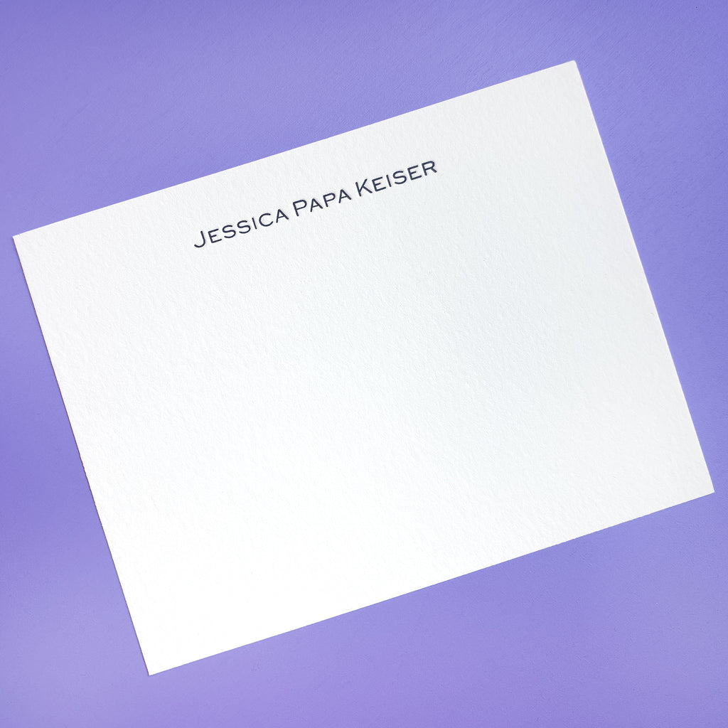 WAVERLY LETTERPRESS STATIONERY