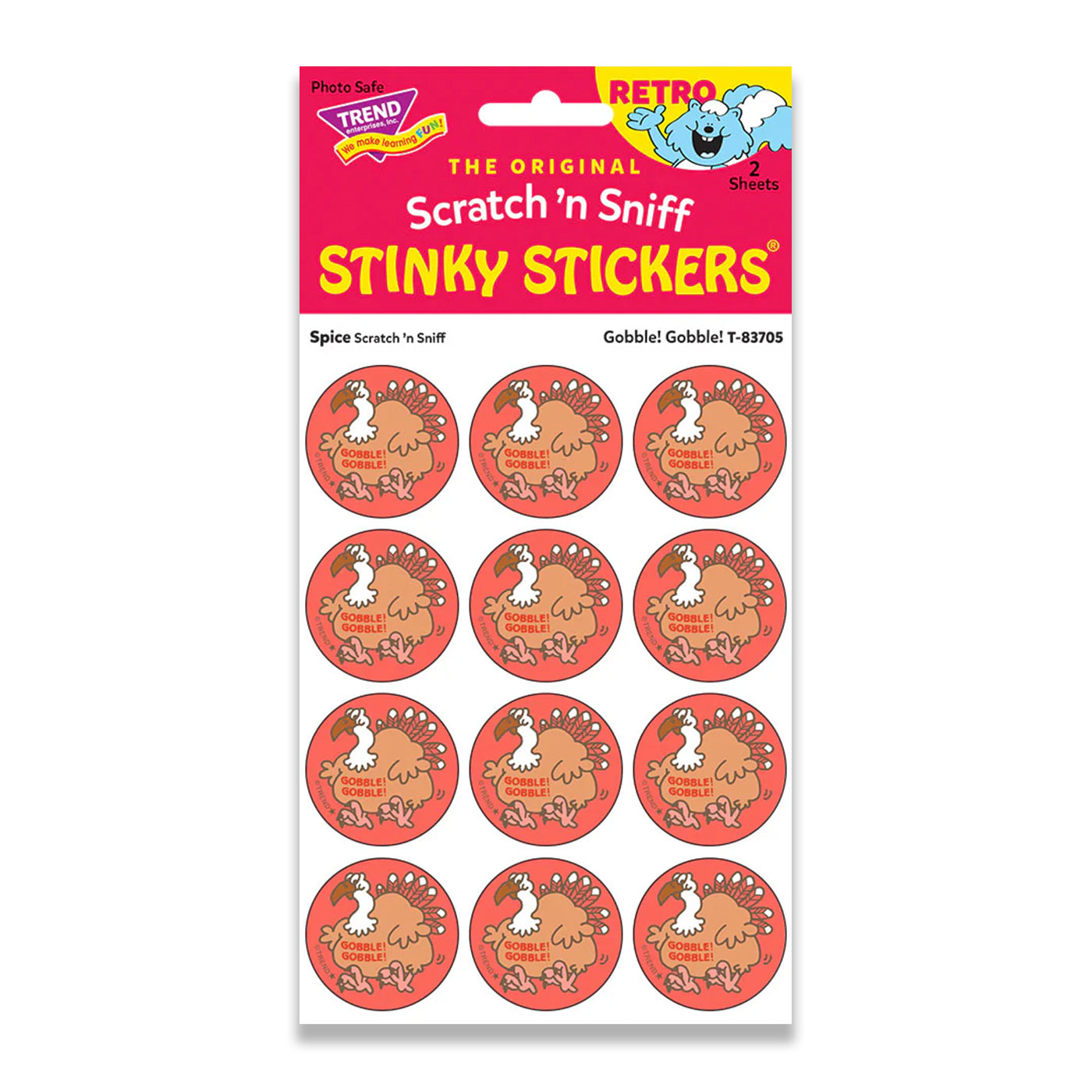 GOBBLE! GOBBLE! SPICE SCRATCH N SNIFF