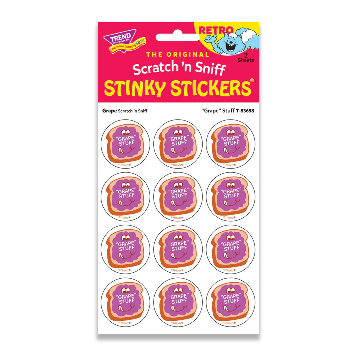 "GRAPE" STUFF GRAPE SCRATCH N SNIFF