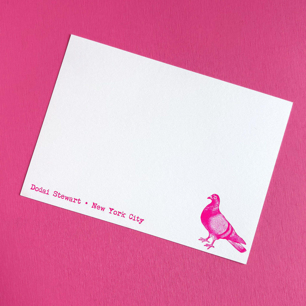 CITY SONG LETTERPRESS STATIONERY