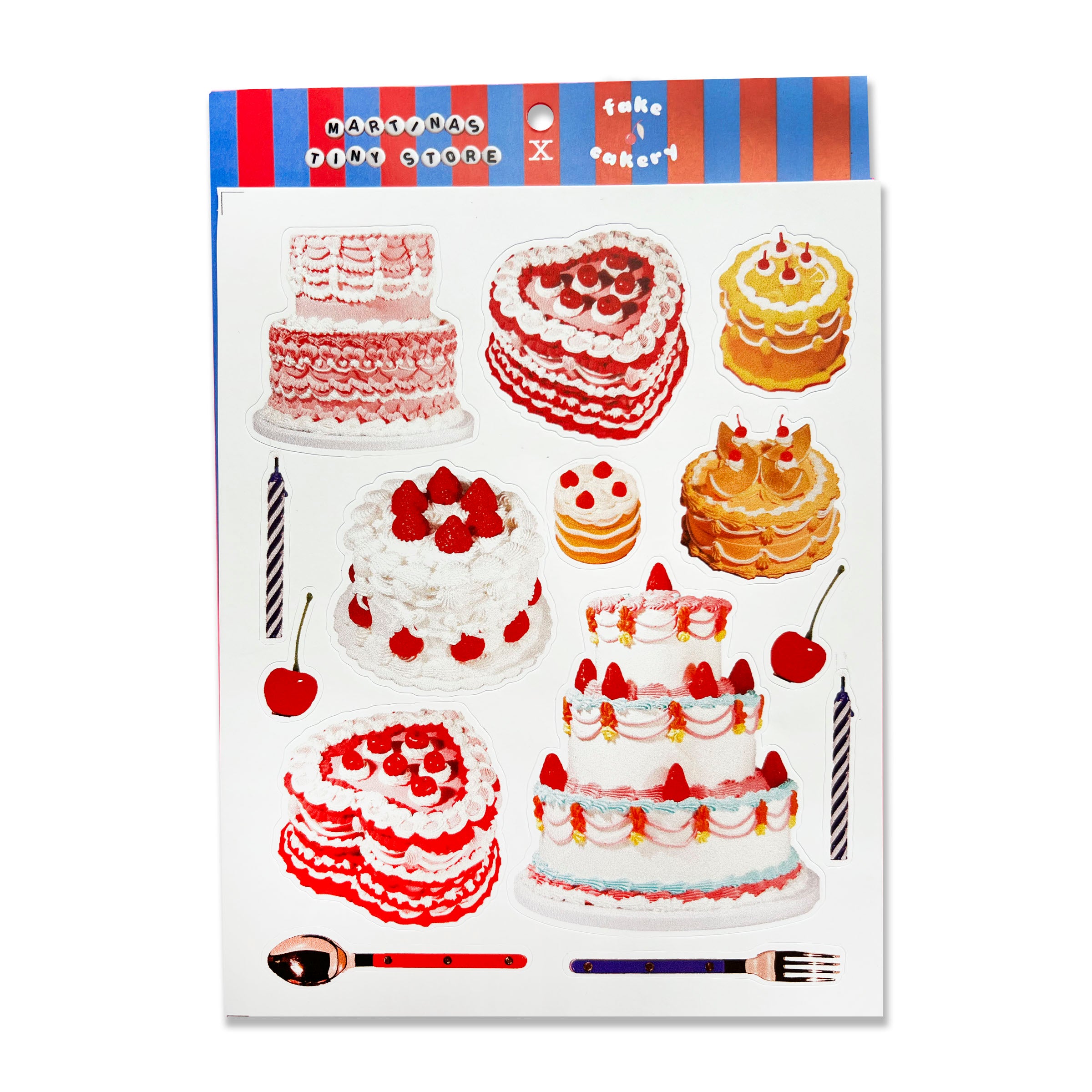 FAKE CAKERY x MARTINA'S TINY STORE STICKERS