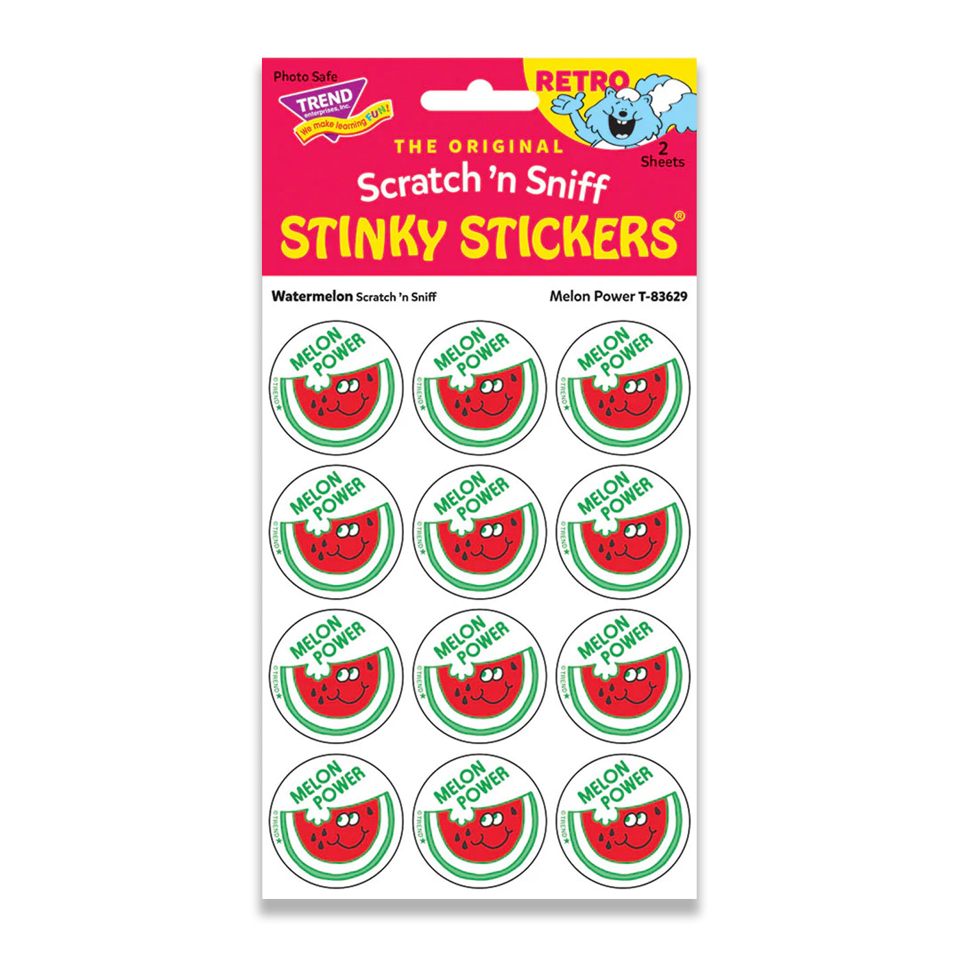 MELON POWER WATERMELON SCRATCH N SNIFF