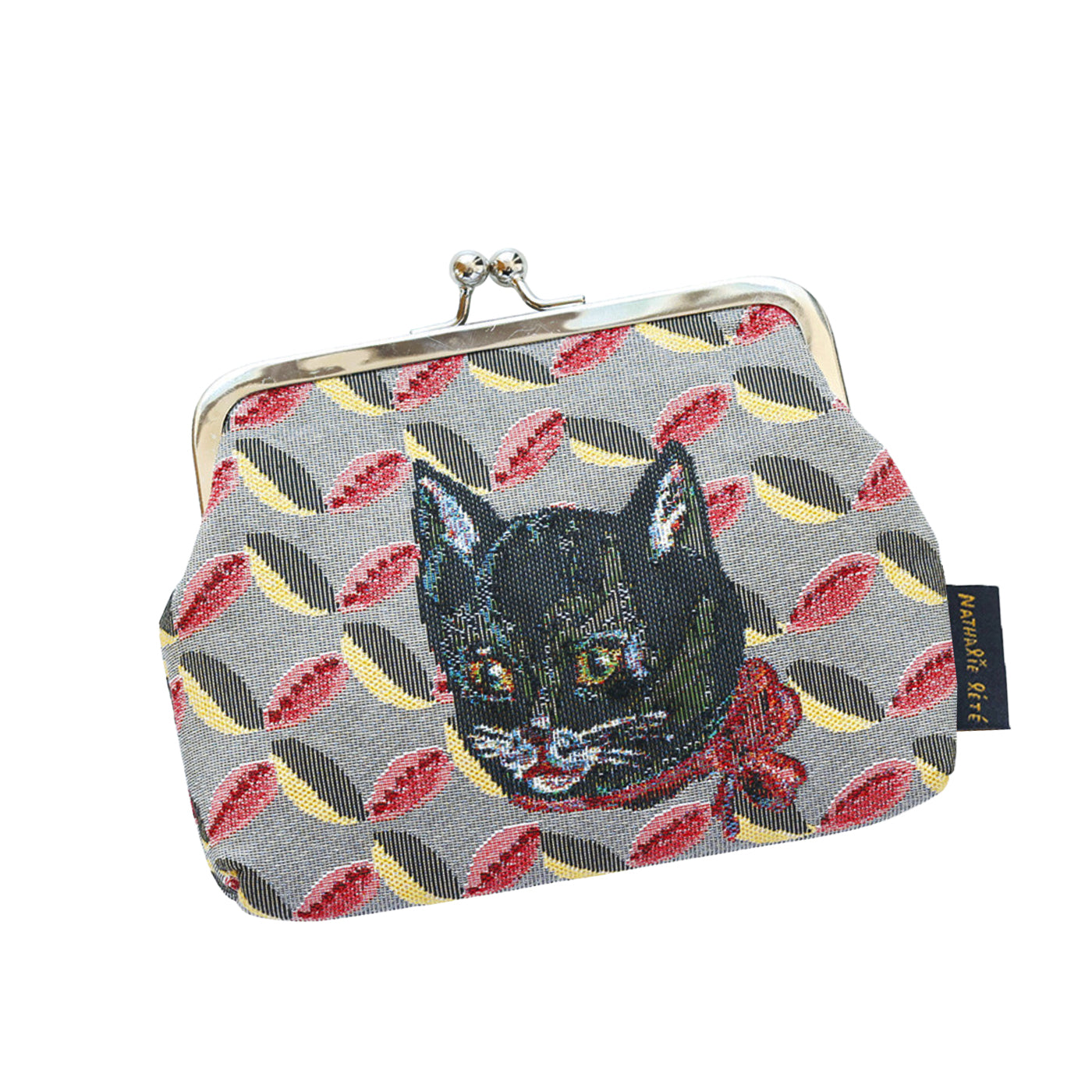 Black Cat Nathalie Lete Mini Purse