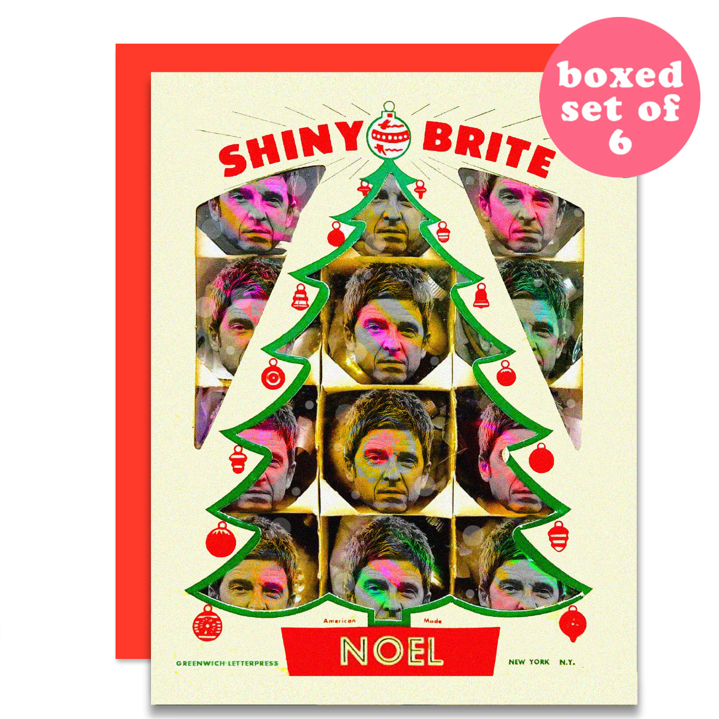 NOEL SHINY BRIGHT SET OF 6
