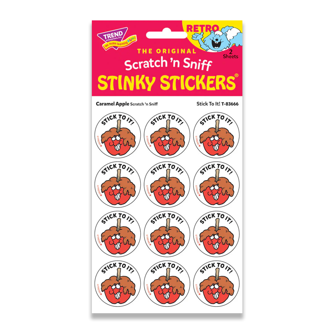 STICK TO IT! CARAMEL APPLE SCRATCH N SNIFF