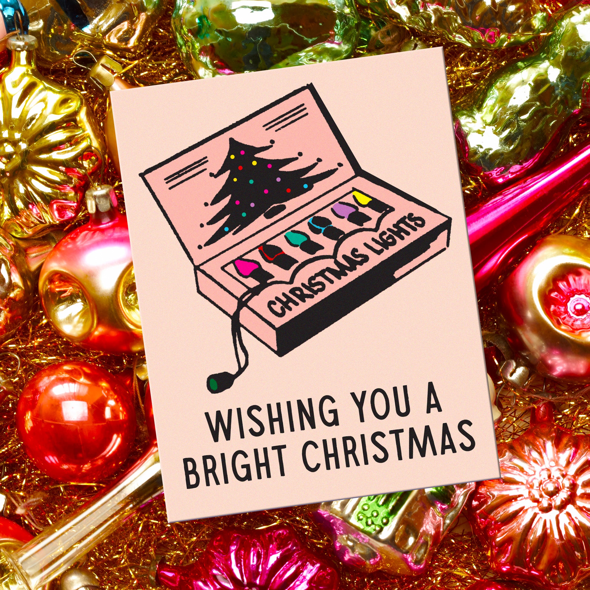 Retro Light Box - Holiday Card