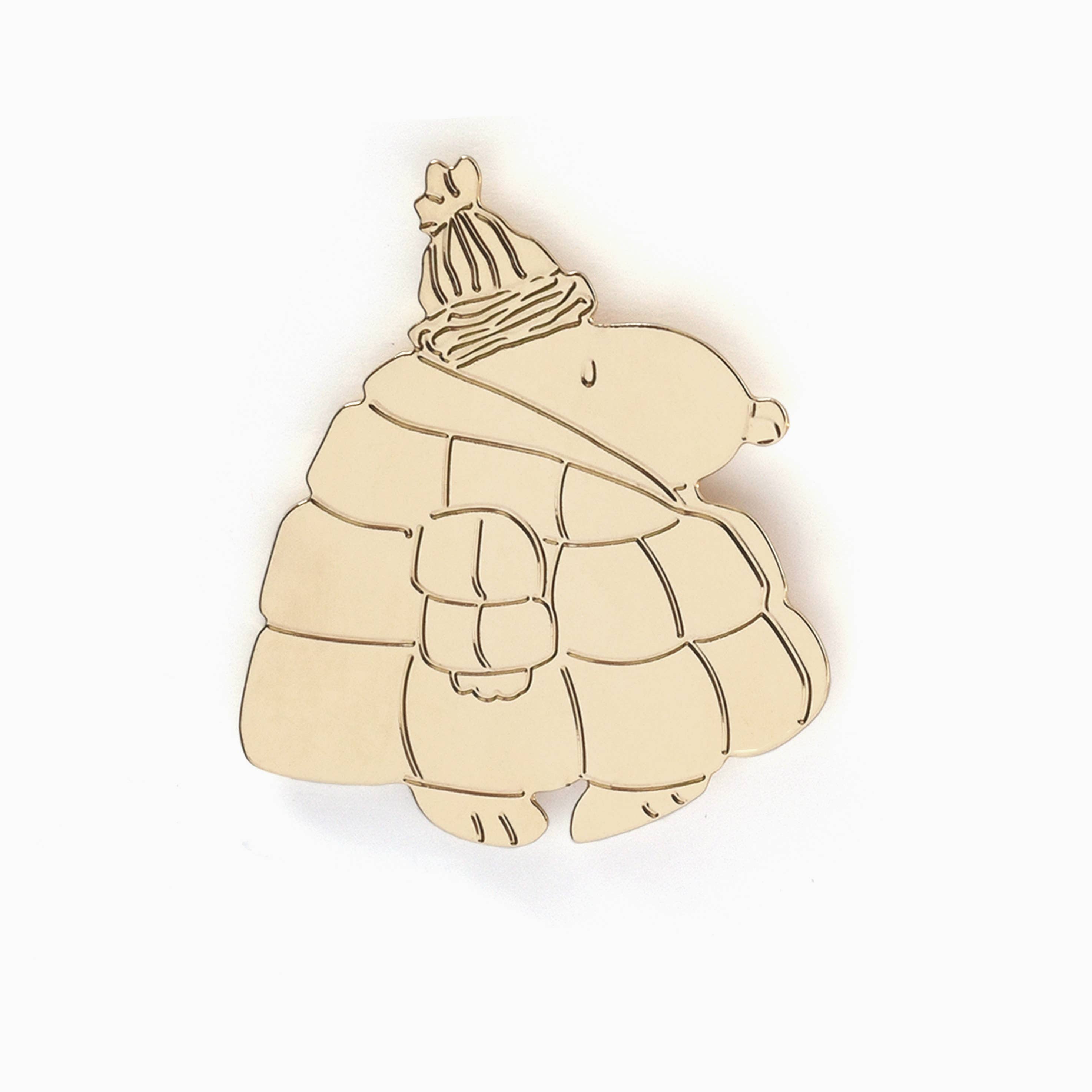 SNOOPY JANUARY lapel pin  x Snoopy & The Peanuts