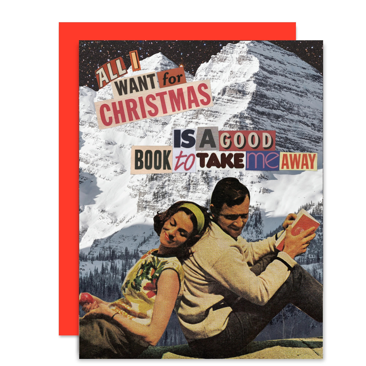 A Good Book Christmas – Holiday Card Box (Boxed set of 6)