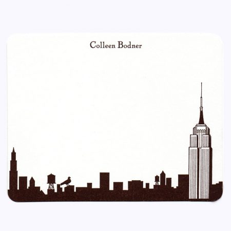 New York City Letterpress Stationery