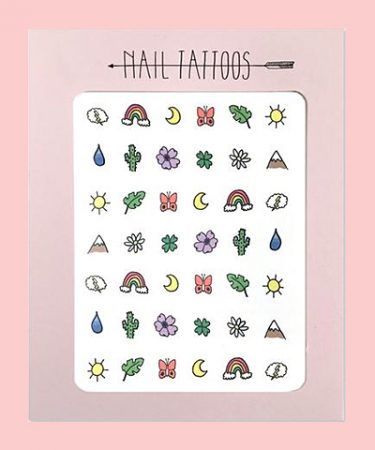 Great Outdors Nail Tattoos